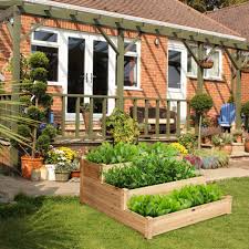 Can you layer soil in a raised garden bed? Wyyh Raised Beds For Garden Vegetables 3 Layer Floor Standing Rack Raised Vegetable Planter Bamboo Partition Flower Shelf Veg Trug Raised Planter Used In Herbal Flowers Plants And Vegetables Patio Lawn Garden Pots