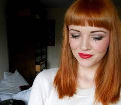 Short Bangs Copper Blonde Hair Color Copper Blonde Hair Strawberry Blonde Hair Dye