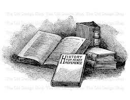 Vintage Book Clip Art Stack Of Books Illustration Digital Etsy Book Clip Art Clip Art Vintage Book