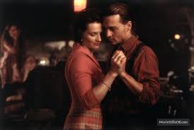 Chocolat Publicity Still Of Johnny Depp Juliette Binoche Johnny Depp Johnny Depp Movies Romantic Movies