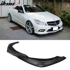 Fits 09 13 Mercedes C207 W207 E Class Amg Gh Style Front Bumper Lip Carbon Fiber E Class Amg Mercedes E Class Coupe Mercedes Benz E350
