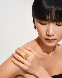 入荷now 安全 Large Ring Mined Black Official Project Wood Tom