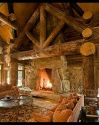 Pin De Jackie Wilson Em Happy Place Casas De Troncos Cabana De Madeira Interiores Rusticos