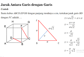 Soal no 1 utbk 2019. 18 Soal Dimensi Tiga Jarak Matematika Wajib Kelas Xii Pakapri Net