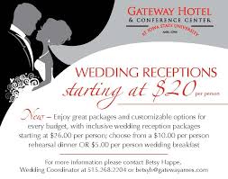 New Wedding Promotion Wedding Reception Package Wedding Promotion