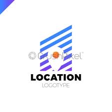 This can be used to find where the server of your hosting provider is located. Logo Location Map Negative Space Symbol In The Line City Stock Vector Crushpixel