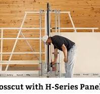 H6 Vertical Panel Saw with 74" Maximum Cutting Height (Motor Horsepower,  Amperage and Volts: 3.25 HP, 15 amp, 120 Volt)