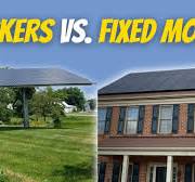 Solar Trackers vs Fixed Mounted Solar Systems