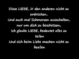 Liebe von sido songtext analysieren / astronaut referat sido und. Sido Liebe Lyrics Youtube