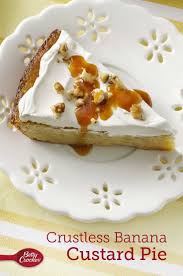 Bisquick Coconut Custard Pie In Blender Impossibly Easy Banana Custard Pie Recipe In 2020 Delicious Desserts Baking Dessert Recipes