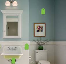 Benjamin Moore Summer Shower 2135 60 Small Bathroom Modern Small Bathrooms Bathroom Design