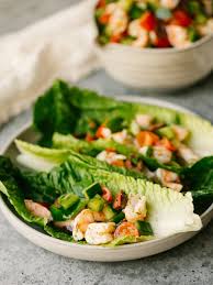Combine scallops, shrimp, scallions, ginger, garlic, soy sauce, sesame oil and pepper in a large recipe reviewsphotos. Mediterranean Shrimp Salad Mad About Food