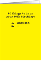 You are very special to the whole family. Sexy 40th Birthday Cards From Greeting Card Universe