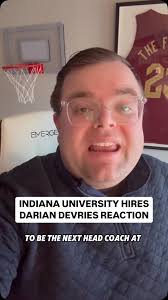My reaction to Indiana basketball hiring former West Virginia coach Darian  DeVries. This is quite the get! , #ncaabasketball #indianabasketball