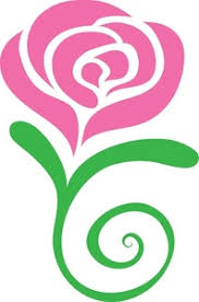 Check spelling or type a new query. Rose Clipart Image Clip Art Illustration Of A Pink Rose On A Green Stem