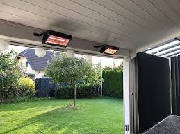 Viele Garten Fans Wollen Auch Bei Kuhlen Temperaturen Die Natur Geniessen Unter Markisen Und Uberdachungen Lassen Infrarot Heizstrahler Heizstrahler Strahler