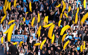 Why Man City fans have brought inflatable bananas to Anfield for Liverpool clash — London Evening Standard