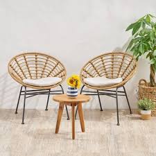 Outdoor teak furniture is a big investment that stays with your family for generations. 3pc Kingston Acacia Wood Chat Set Light Brown Christopher Knight Home Target