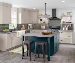 Diamond At Lowes Wallace Truecolor Limestone With Maritime Island Installing Cabinets Kitchen Cabinet Design Kitchen Design