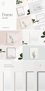 Frame Mockup Kit 3 Pack Frame Mockups Mockup Frame
