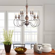 Features a simple style that's perfect for any contemporary home. Nels 12 Light Candle Style Chandelier Reviews Birch Lane