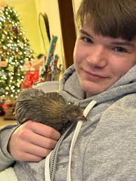 Merry Christmas from our little coop to yours! Miss Peanut is  sleeping!😊🎄❤️