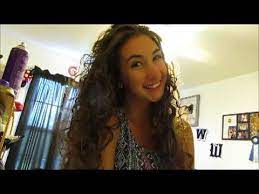 How to scrunch really straight hair? How To Scrunch Hair With Naturally Pin Straight Hair Youtube