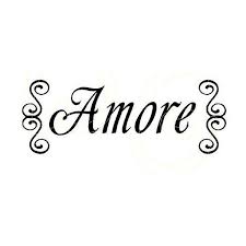 Amore Love In Italian Vinyl Lettering 11 Liked On Polyvore Vinyl Lettering Amor Lettering