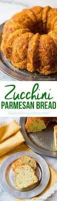 Zesty Zucchini Parmesan Bread Http Aspicyperspective Com Recipes Food Parmesan Zucchini