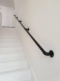 Stair Hand Rail Bannister Handrail Brackets Cast Iron Etsy Stair Railing Makeover Diy Stair Railing Stair Handrail