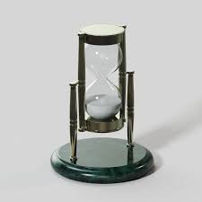 Brass And Marble Hourglass Free 3d Model Max C4d Obj 3ds Fbx Lwo Stl 3dexport Com By 0legangster Hourglass 3d Model Marble