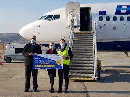 Iata frecventa zborurilor si din ce aeroporturi vor opera Ziua De Cluj Blue Air A Introdus Zborul Cluj Londra Heathrow Directorul Aeroportului Moment Istoric