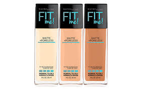 Maybelline Fit Me Matte Poreless Liquid Foundation 30ml 21 Colors To Choose