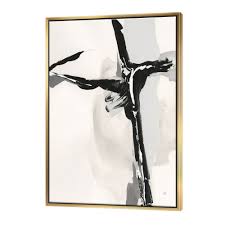 Maybe you would like to learn more about one of these? Designart Abstract Neutral Ii Mid Century Modern Framed Canvas Black On Sale Overstock 25980902