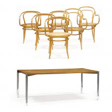 Roomy and enveloping, the ideal chair is stylish, supremely comfortable, and—owing to its larger size—often something of a design statement. Modern Dining Table And Chairs Lot 2118 Modern Art Designfeb 26 2021 10 00am