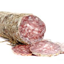 Salame Nostrano Bergamasco Salumi Italiani Cibo Salumi
