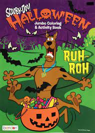 Get your free printable scooby doo coloring sheets and choose from thousands more coloring pages on allkidsnetwork.com! Scooby Doo Ruh Roh Halloween Jumbo Coloring Activity Book Hanna Barbera 9781505029123 Amazon Com Books