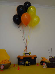I Used A Tool Kit As A Base For The Helium Balloons 8 From Bunnings Warehouse Helium Balloons Digger Party Balloons