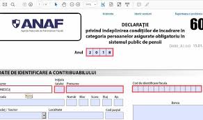Declaratia unica sau formularul 212 trebuie depus in acest an pana la data de 15 iulie, iar, din anul 2019, pana la data de 15 martie. Formularul 600 Pentru Depunerea Online In Vederea Cas È™i Cass Pe ActivitÄƒÈ›i Independente