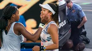 Naomi osaka bf cordae cheers from stands. Coco Gauff And Naomi Osaka S Boyfriend Ybn Cordae Shocked For The Murder Of George Floyd Tennis Tonic News Predictions H2h Live Scores Stats