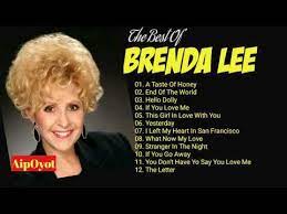 Brenda lee album has 12 songs sung by brenda lee. Brenda Lee The Best Of Youtube