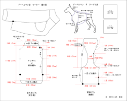 犬用 セーター編み図 : レビン日記 ～With どりさら～
