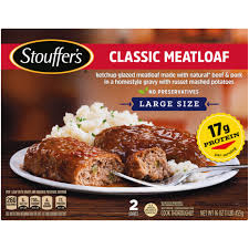 Many ovens have a convection setting, but it often gets ignored. Meatloaf Large Frozen Meal Official Stouffer S