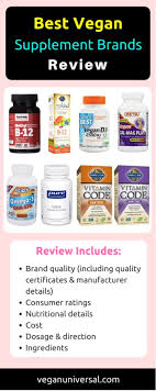 Given the incredible effects that vitamin d supplements can have on health, we wanted to give you some great options that you can implement immediately. Best Vegan Supplement Brands Review 2019 Vegan Universal