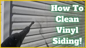 Any mildew, chalk, or dirt must be removed to ensure maximum adhesion. How To Clean Vinyl Siding Easily Youtube