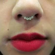 I show you how to make a fake septum piercing that actually fooled a few of my friends c: Fake Septum Piercing How To Make A Piercing Jewelry On Cut Out Keep