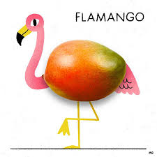 Rumors Are This May Be The Sweetest Animal In The World Illustration Mango Flamingo Pun Animal Fruit La Sweet Animals Flamingo Puns Animals Of The World