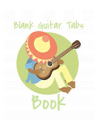 Amazon Com Blank Guitar Tabs Book Standard Tuning Chord