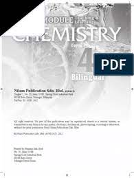 Nota kimia tingkatan 4 tingkatan 5. Modul Kimia Tingkatan 4 Atomic Nucleus Atoms