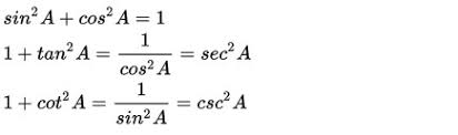 Rumus Trigonometri Dan Fungsi Trigonometri Matematika
